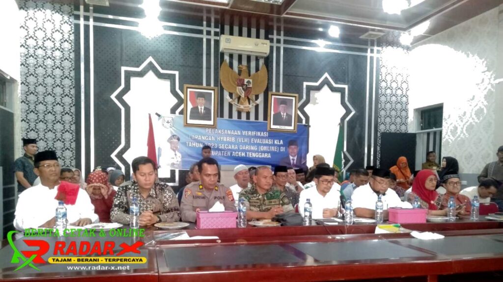 Pemkab Agara Ikuti Verifikasi Lapangan Hybrid, Evaluasi KLA Tahun 2023