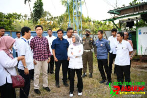 Program Bupati Nina Meninjau Proyek Mangkrak Bersama Investor