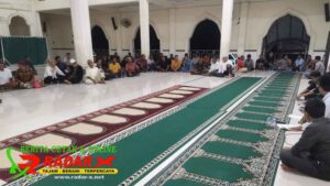 Kisruh Pengurus Mesjid, Masyarakat Gampong Rukoh Kota Banda Aceh Adakan Rapat