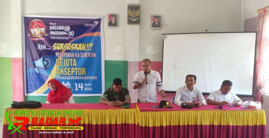 Sambut Harganas ke-30, DPPKB Agara Adakan Pelayanan KB Gratis