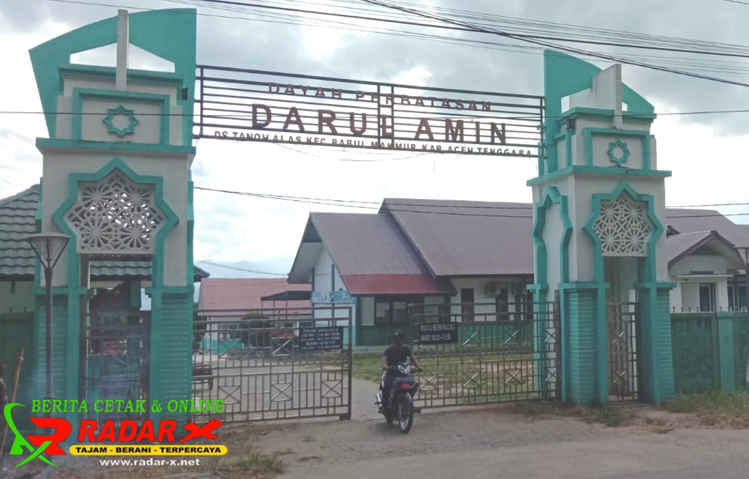 Photo, Pondok Pesantren Darul Amin yang berlokasi di Desa Tanoh Alas, Kecamatan Babul Makmur, Kabupaten Aceh Tenggara.