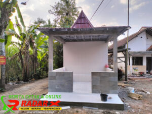 Target Pembangunan Pos Kamling Warga dan Satgas TMMD 116 Bondowoso