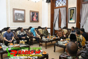 Forkopimda Bondowoso Sambut Kasdam V/Brawijaya Brigjen TNI Niko Fahrizal, M.Tr.Han
