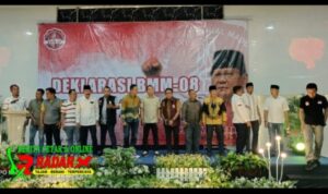 Ratusan Relawan BMM 08, Gelar Deklarasi