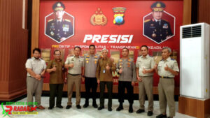 Management Perhutani Silaturahmi Sekaligus Koordinasi Dengan Kapolres Bondowoso