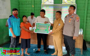 Pemdes Teluk Jolo Salurkan BLT-DD Tahap I Tahun 2023