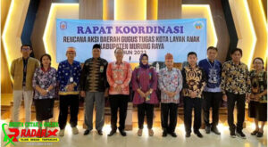 Pemkab Murung Raya Gelar Rakor Penyusunan RAD Gugus Tugas Layak Anak