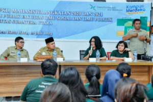 Bupati Zahir Sambut Ratusan Mahasiswa KKN FISIP USU di Batu Bara