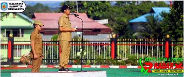 Bupati Mura Pimpin Apel Gabungan, Ajak Dukung Pekan Mura Emas