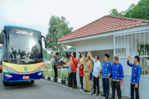 Ratusan Relawan Gerakan Sumut Mengajar Dilepas, Sebagian Ditempatkan di Batu Bara