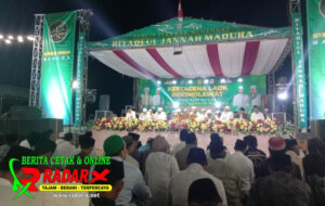 Pungkasi Acara HUT RI ke -78 Karang Taruna Kerta Jaya Gelar Sholawat Bersama