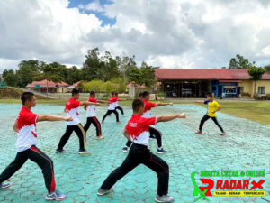 Asis Binlat Polres Murung Raya Gelar Latihan Beladiri