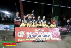 Polres Tulungagung Kampanyekan Bahaya Narkoba Lewat Olah Raga Bola Volly