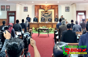 Rapat Paripurna Persetujuan Pemerintahan Dan DPRD Kabupaten Tulungagung Tentang Perubahan APBD Tahun Anggaran 2023