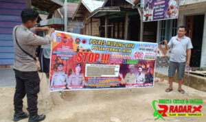 Polsek Permata Intan Ajak Masyarakat Perhatikan Lingkungan