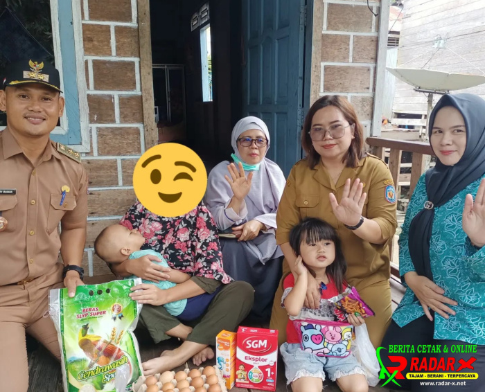 Kelurahan Puruk Cahu Seberang Gelar Pembagian Sembako