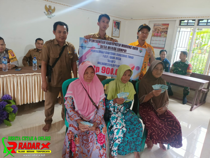 Pemdes Sumpoi Salurkan BLT-DD Tahap III 2023 Kepada 50 KPM