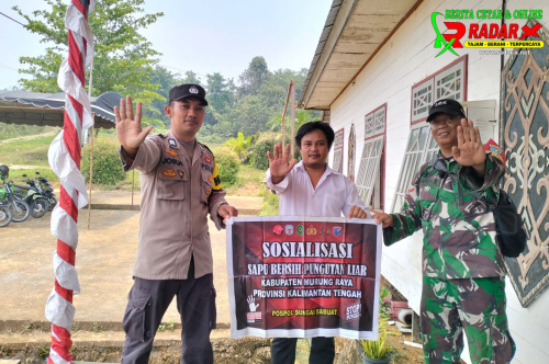 Polsek Permata Intan Gencar Sosialisasi Saber Pungli