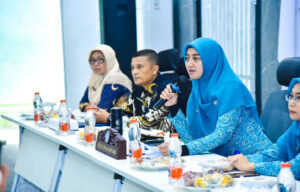 Ny. Maya Launching dan Sosialisasi Aplikasi e-Reporting PKK