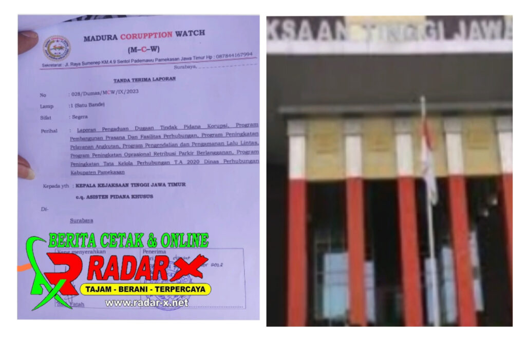 Beberapa Program TA 2020 Buram, MCW Laporkan Dishub Pamekasan ke Kejati