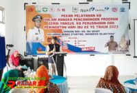Photo, Kepala DPPKB Aceh Tenggara, Budi Afrizal, SKM, MKM Saat Memaparkan Program Gedor KB Pada Pekan Pelayanan KB.