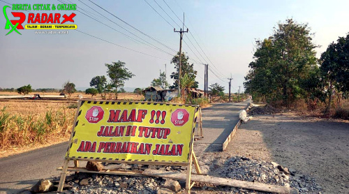 Rigid Pavement Gantar Bantarhuni Warga Sambut Gembira