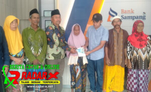 Pemdes Karang Penang Onjur, Salurkan BLT-DD