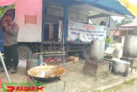 Photo, Dapur umum tanggap darurat Dinas Sosial untuk melayani kebutuhan makanan korban terdampak banjir bandang.