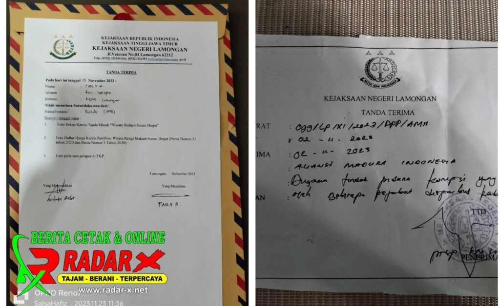 AMI Minta Kejagung RI, Bertindak Tegas Terhadap Kinerja Kejari Lamongan