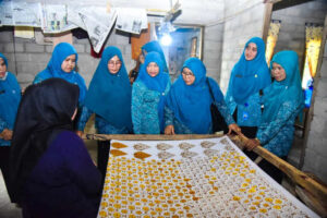Jadi Desa Percontohan UP2K 3 Kali Berturut, TP PKK Batu Bara Terima Kunker TP PKK Aceh Besar
