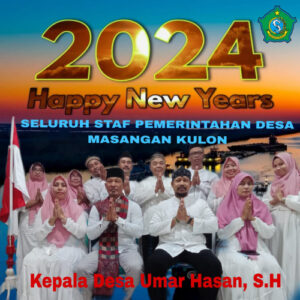 Pemerintahan Desa Masangan Kulon, Ini Harapan Di Tahun Baru 2024