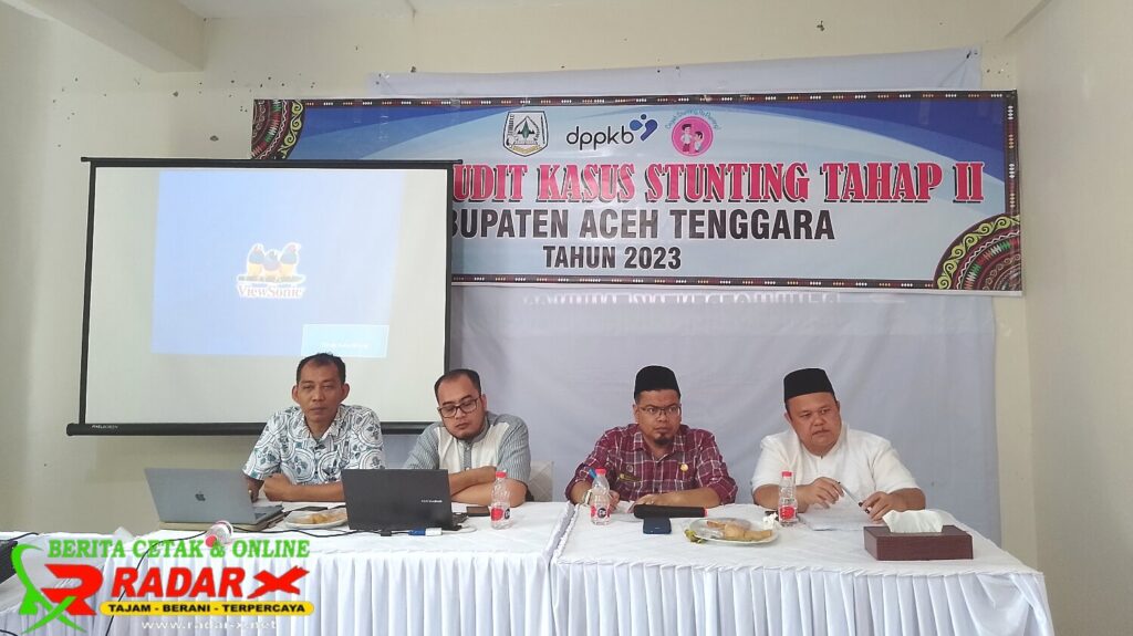 DPPKB Evaluasi AKS Tahap II Untuk Percepatan Penurunan Stunting di Aceh Tenggara