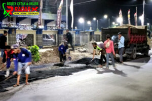Proyek Jalan Hot Mix Asal Jadi, Tim Direksi PUTR Indramayu Tutup Mata