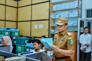 Awali 2024, Pj. Bupati Nizhamul Sidak Ke Kantor Bapenda dan BKAD