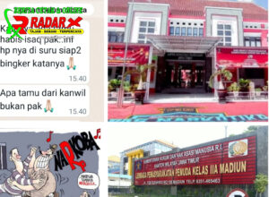 Kakanwil Kemenkumham Jatim Lakukan Kunjungan, Kalapas dan KPLP Lapas Kiamat