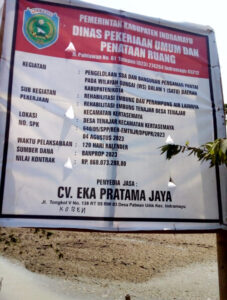 Pembangunan Embung Di Desa Tanajar Warga Apresiasi Bupati Indramayu