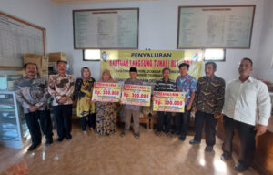 Pemerintah Desa Tanggunggunung Salurkan BLT Dana Desa Triwulan Awal Tahun 2024