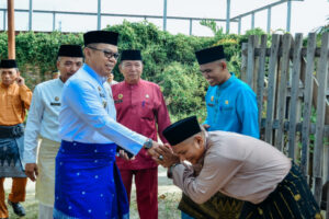 Pj. Nizhamul Bersilaturahmi Dengan Tokoh Melayu Batu Bara