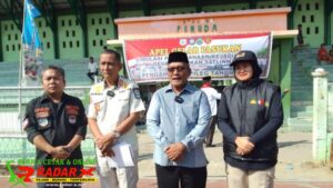 Pemkab Agara Gelar Apel Pasukan Satlinmas dan Simulasi Pengamanan Pemilu 2024