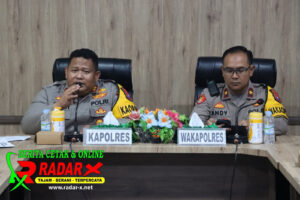 Kapolres Pamekasan Gandeng Insan Pers, Dalam menciptakan Suasana Kondusif