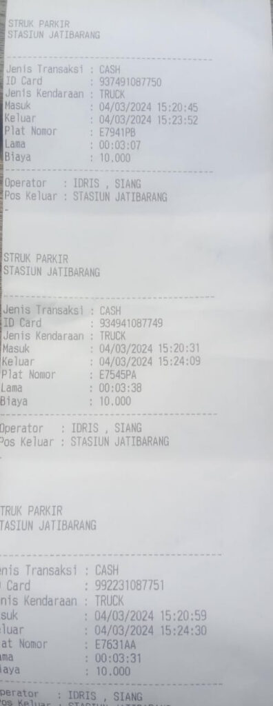 Supir Angkutan Umum Geram, Tarif Parkir Di Stasiun Kereta Api Jatibarang Tidak Sesuai Perda
