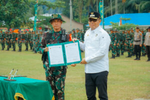 Pj. Bupati Nizhamul Hadiri Penutupan TMMD ke-119