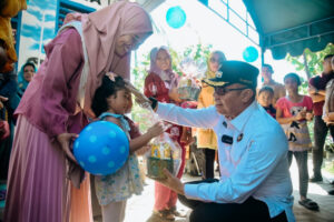 Pj. Bupati Batu Bara Ajak Masyarakat Sukseskan Bulan Bakti Timbang Balita