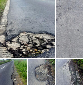Dinilai Tak Sesuai Volume, Aspal Hot Mix Puluhan Kilometer di Songgon Belum Setahun Rusak