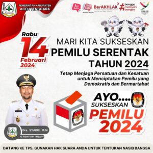 Pj Bupati Agara Imbau Masyarakat Gunakan Hak Pilih di Pemilu 2024