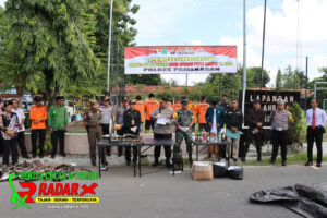 Polres Pamekasan Gelar Konferensi Pers, Ungkap Kasus dan Ops Pekat Semeru 2024