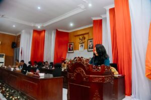 Rapat Paripurna DPRD Batu Bara Sampaikan Laporan Hasil Pembahasan Pansus LKPJ dan Pembacaan Rekomendasi
