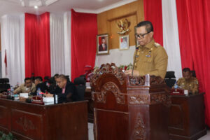 Pj. Bupati Batu Bara Jawab Pengajuan 2 Nota Ranperda