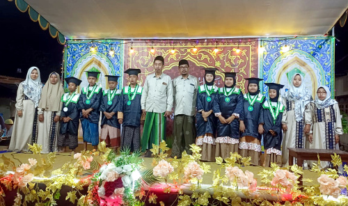 Haflatul Imtihan TPQ Al-Ibrahimy Meriahkan Wisuda Santri
