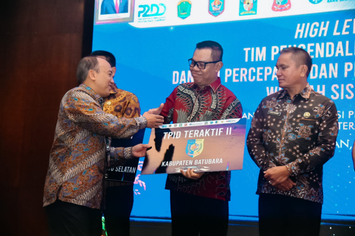 Kabupaten Batu Bara Raih Juara 2 TPID Teraktif